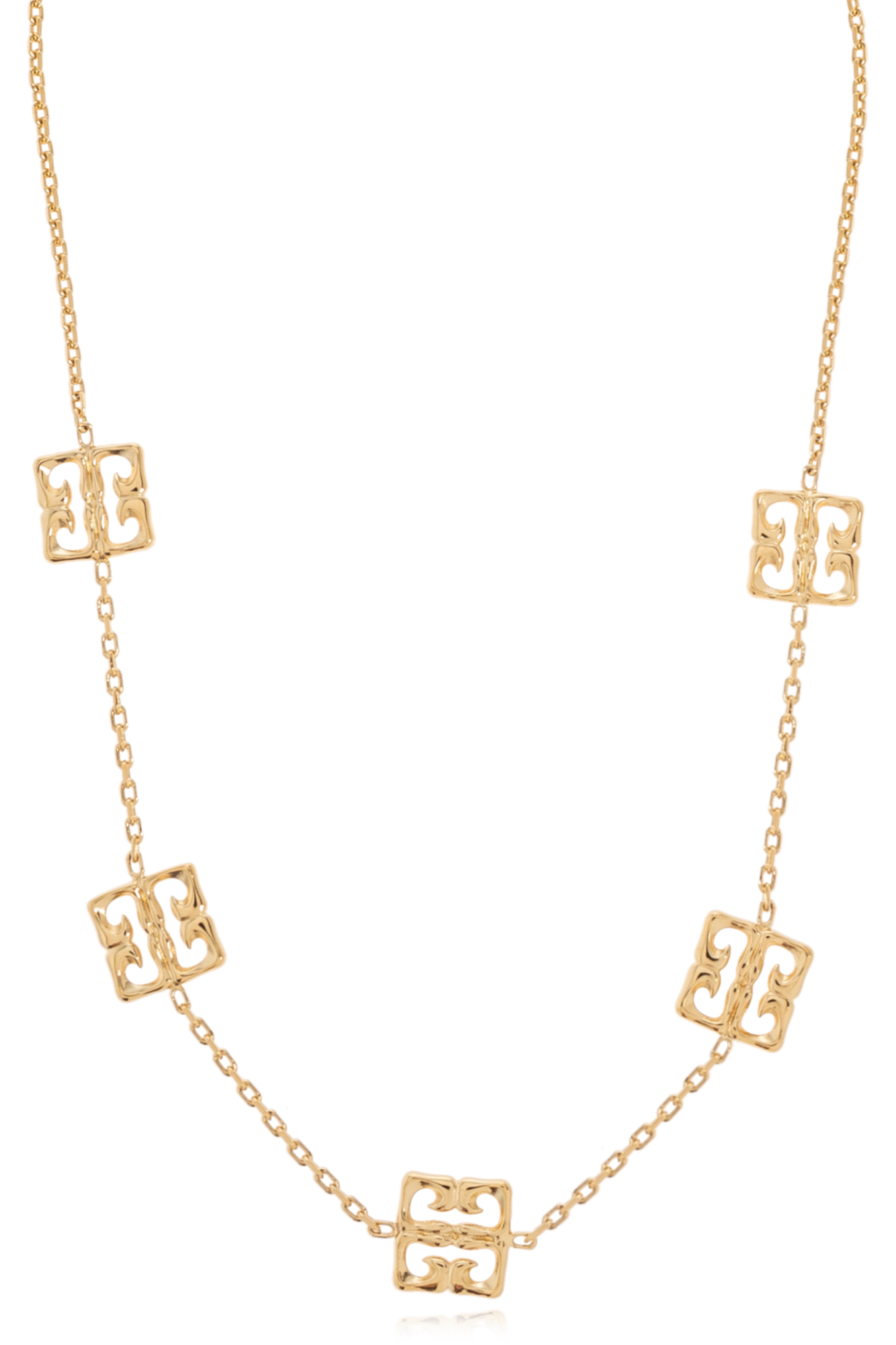 GIVENCHY outlet Vintage Gold Chain Necklace 30” Long